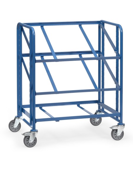 Fetra Eurokasten-Wagen mit offenem Rahmen, Ladefläche 825 x 610 mm