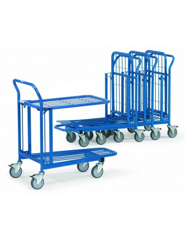 Fetra Lagerwagen mit zwei Etagen, Ladefläche 715 x 455mm