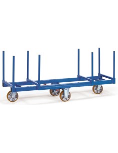 Fetra Langmaterial-Wagen mit Rungen, 1500 kg Lang