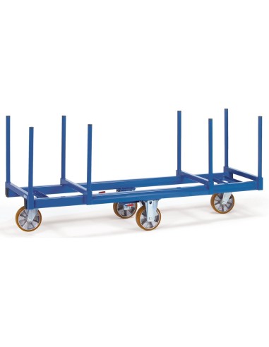 Fetra Langmaterial-Wagen mit Rungen, 1500 kg Lang