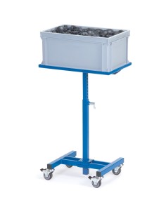 Fetra Materialständer, höhenverstellbar 720-995 mm, blau, 2