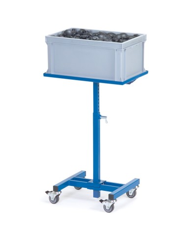 Fetra Materialständer, höhenverstellbar 720-995 mm, blau,