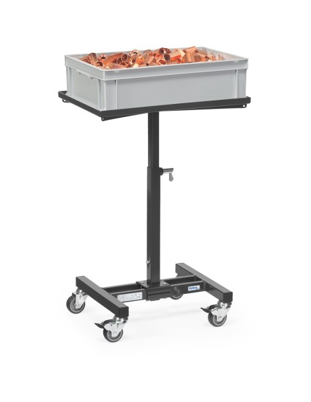 Fetra Materialständer, höhenverstellbar 720-995 mm, Grey Edition