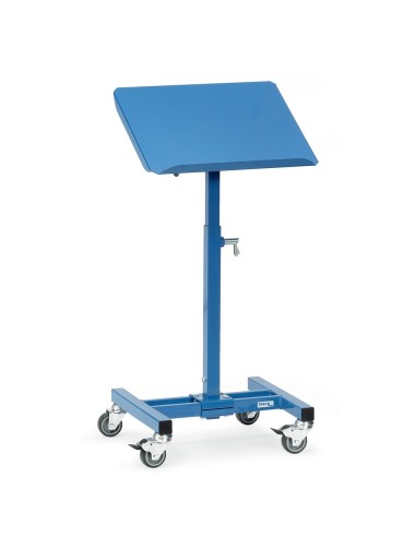 Fetra Materialständer, mit neigbarer Plattform, höhenverstellbar 755 – 1105 mm