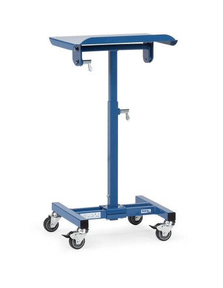 Fetra Materialständer, mit neigbarer Plattform, höhenverstellbar 755 – 1105 mm