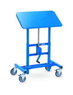 Fetra Materialständer, mit neigbarer Plattform, stufenlos höhenverstellbar 655 – 1025 mm