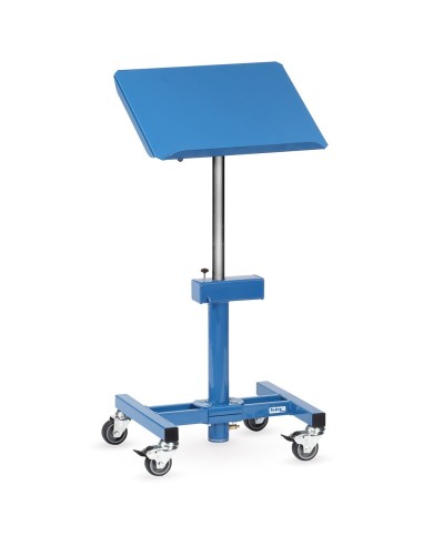 Fetra Materialständer, stufenlos höhenverstellbar von 720 - 1070 mm, mit neigbarer Plattform