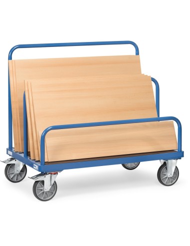 Fetra Plattenwagen für Einsteckbügel, Ladefläche 1200 x 800 mm, 750 kg