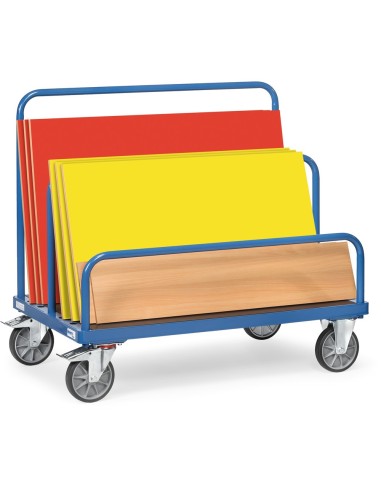 Fetra Plattenwagen für Einsteckbügel, Ladefläche 1200 x 800 mm, 750 kg