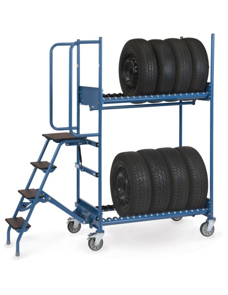 Fetra Reifen-Kommissionierwagen, 250 kg