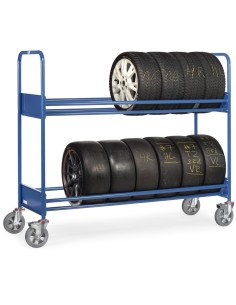 Fetra Reifenwagen, 500kg, verstärkte Ausführung, Ladefläche 1860 x 618 mm