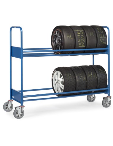 Fetra Reifenwagen, 500kg, verstärkte Ausführung, Ladefläche 1860 x 618 mm