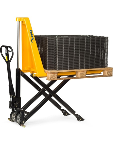 Fetra Scheren-Gabelhubwagen, Gabellänge 1165 mm