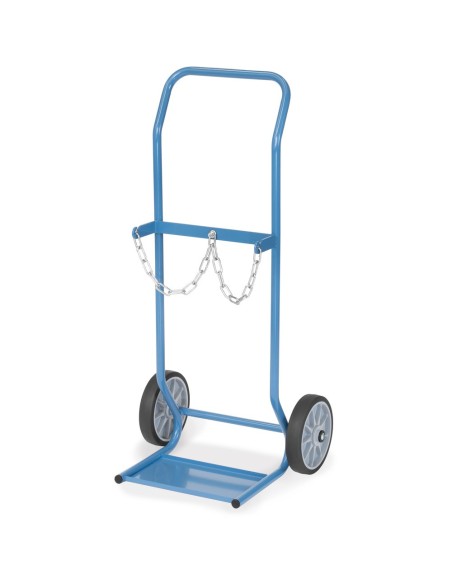 Fetra Stahlflaschenkarre, Tragkraft 50 kg, 2 Stahlflaschen à 10 Ltr.