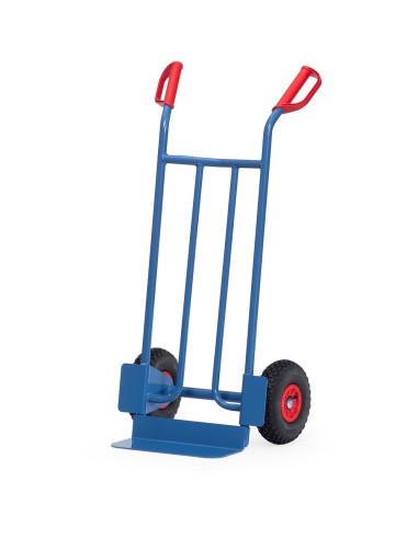 Fetra Stahlrohrkarre, Lufträder, Tragkraft 250 kg, Höhe 1150 mm