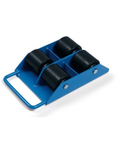 Fetra Transportroller mit 4 Rollen, 3 t, Tragplatte 330 x 220 mm 2