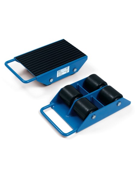 Fetra Transportroller mit 4 Rollen, 3 t, Tragplatte 330 x 220 mm