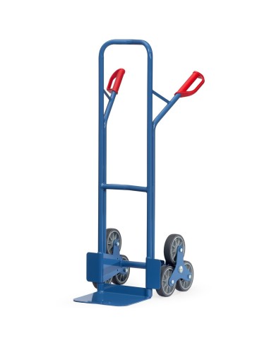 Fetra Treppenkarre Stahl, 2 dreiarmige Rad-Sterne, 200 kg Tragkraft