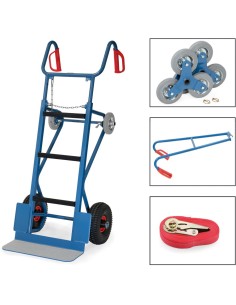 Gerätekarre 400 kg Tragkraft mit auswechselbarer Beräderung