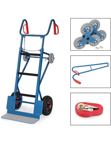 Gerätekarre 400 kg Tragkraft mit auswechselbarer Beräderung