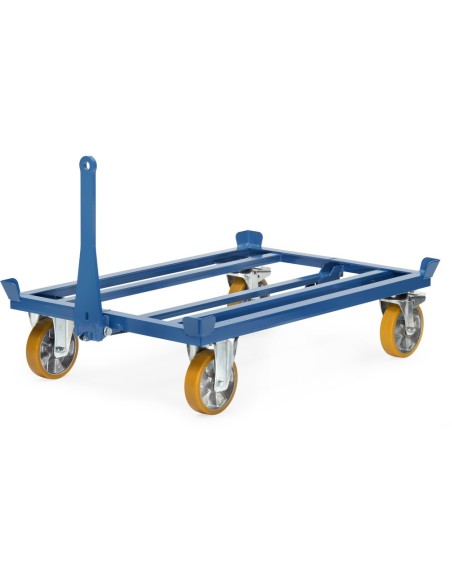 Paletten-Fahrgestell als Routenzug für Gitterboxen und Flachpaletten