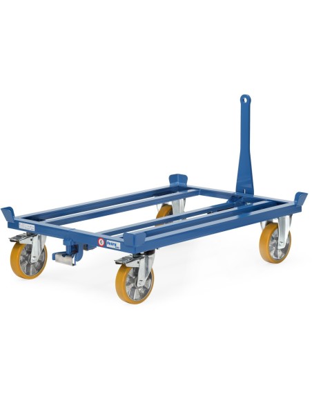 Paletten-Fahrgestell als Routenzug für Gitterboxen und Flachpaletten