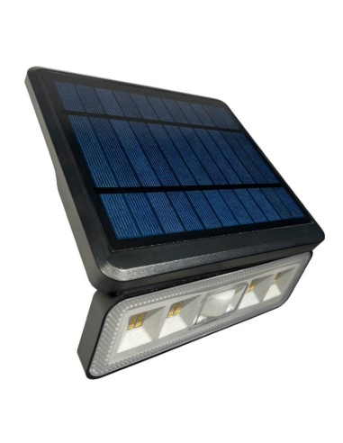Abnehmbare Solar-LED-Applikation - 1000 Lumen - PIR-Bewegungssensor - 4000K