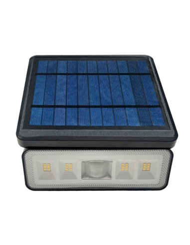 Abnehmbare Solar-LED-Applikation - 1000 Lumen - PIR-Bewegungssensor - 4000K