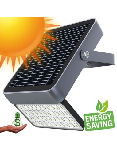 Aussen LED Strahler 100W SOLAR - OSRAM CHIP - 5700K - ALL IN ONE