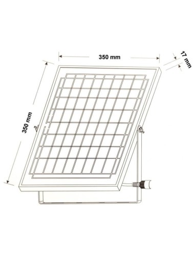 Aussen LED Strahler 200W SOLAR NEW AVANT - 5700K
