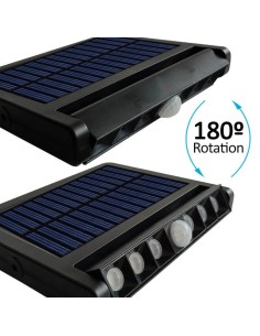 Solarstrahler - Schwenkbar - Led - 5W Chip - Bewegungssensor - 4000K