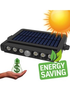 Solarstrahler - Schwenkbar - Led - 5W Chip - Bewegungssensor - 4000K 2