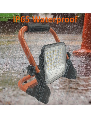 Tragbarer 50W Solar-LED-Flutlichtstrahler - 3CCT - Lumileds Chip IP65