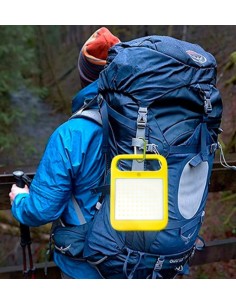 Tragbarer Solar-LED-Strahler - 4W - Powerbank + USB wiederaufladbar 2