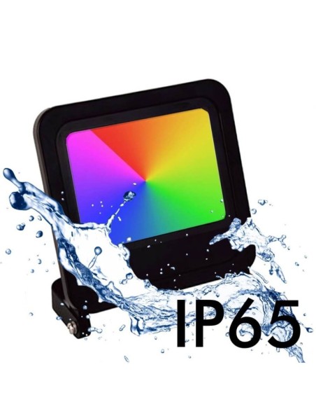 LED Flutlichtstrahler 30W SMART Wifi RGB+CCT - Dimmbar