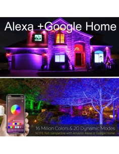 LED Flutlichtstrahler 50W SMART Wifi RGB+CCT - Dimmbar 2