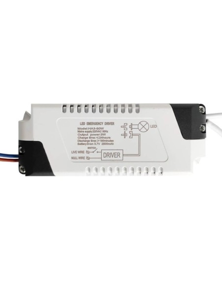 Kit Notfalltransformation für LED-Leuchten - Max.50W