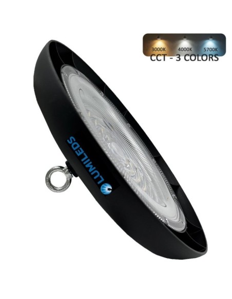Industrielle LED-Hallenleuchte 100W UFO - NEW TITAN CCT - CHIP LUMILEDS SMD 2835