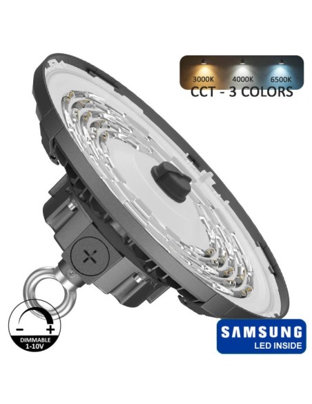 SAMSUNG LED Hallenstrahler (200W-150W-100W Einstellbar) 3CCT