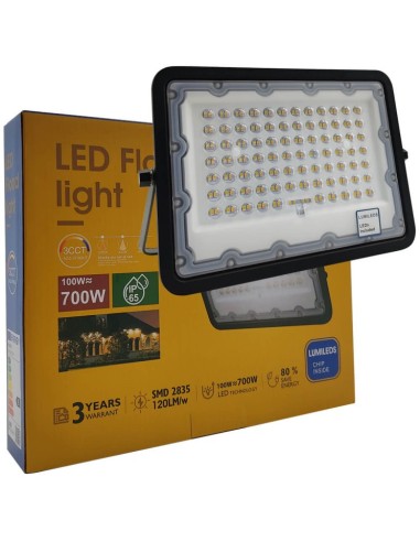 LED Flutlichtstrahler 100W NEW AVANT BLACK - CCT WÄHLBARE FARBE