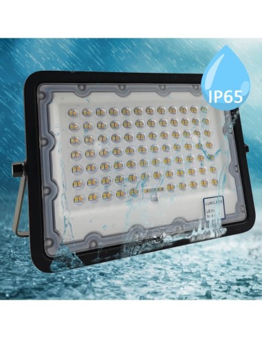 LED Flutlichtstrahler 100W NEW AVANT BLACK - CCT WÄHLBARE FARBE