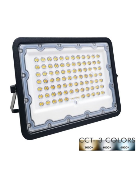LED Flutlichtstrahler 100W NEW AVANT BLACK - CCT WÄHLBARE FARBE