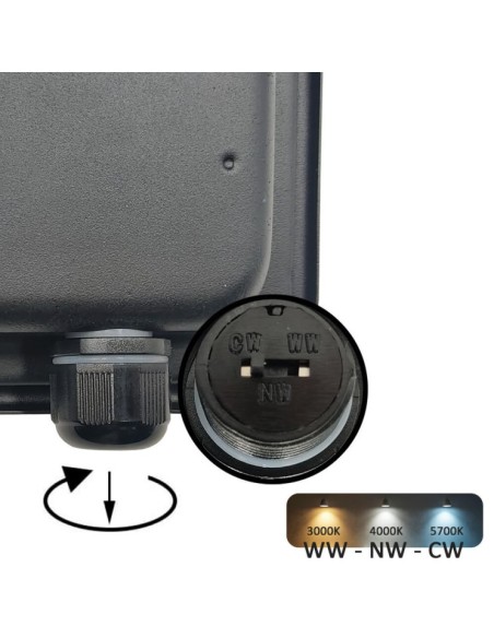 Aussen-LED-Strahler 100W - CCT - EVO PRO - Lumileds-Chip