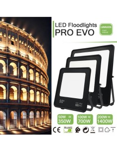 Aussen-LED-Strahler 200W - CCT - EVO PRO - Lumileds-Chip 2