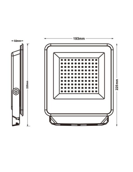 Aussen-LED-Strahler 50W - CCT - EVO PRO - Lumileds-Chip