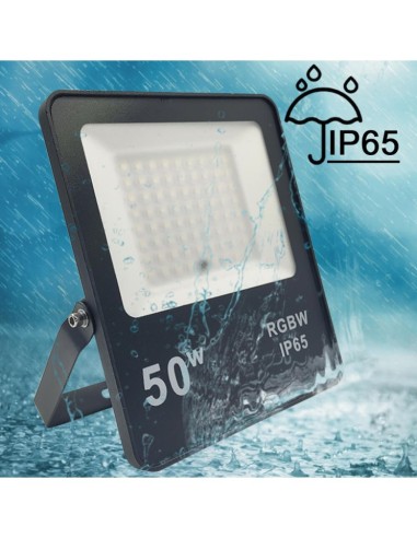 LED Flutlichtstrahler RGB+W LED 50W DOB IP65