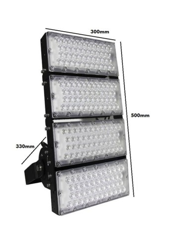 LED-Flutlicht 480W - STADIUM MATRIX - Philips Xitanium Treiber - SMD5050 Bridgelux 240Lm/W Hohe Helligkeit