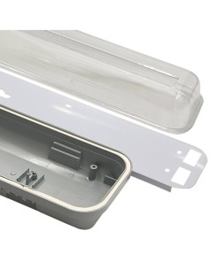 LED Anzeige IP65 für zwei Rohre abgedichtet 120cm 2