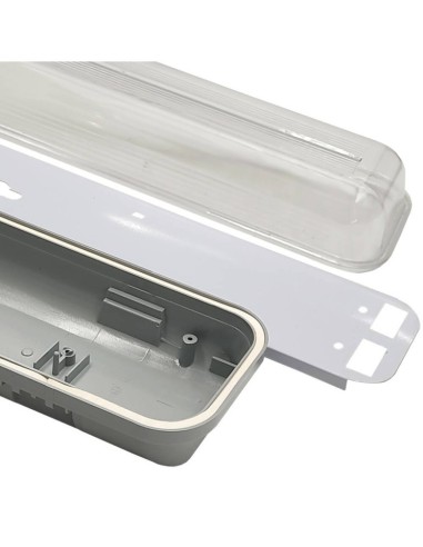 LED Anzeige IP65 für zwei Rohre abgedichtet 120cm