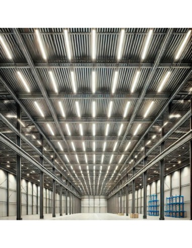 LED Anzeige IP65 für zwei Rohre abgedichtet 120cm